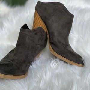 Gray Booties